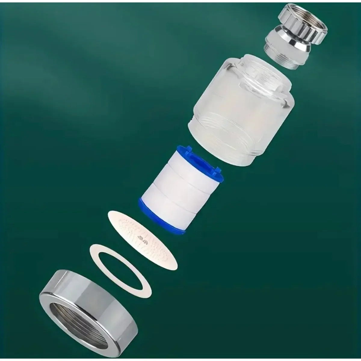 AquaNesth™ Filtreli 360° Döner Musluk Başlığı