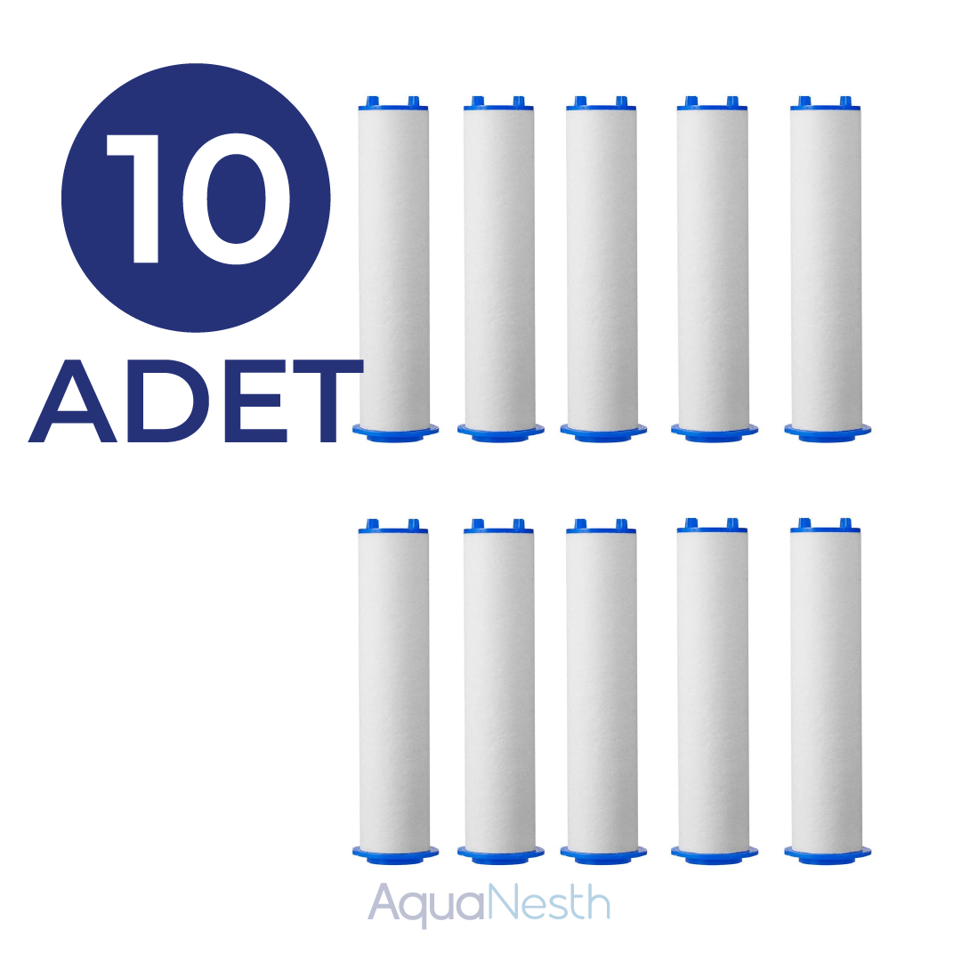 10 Adet Yedek Duş Başlığı Filtresi