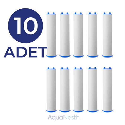 10 Adet Yedek Duş Başlığı Filtresi