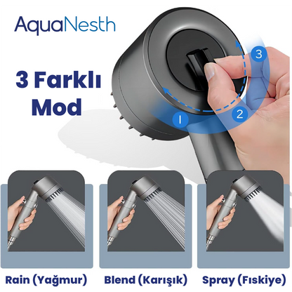 AquaNesth™ Filtreli Duş Başlığı