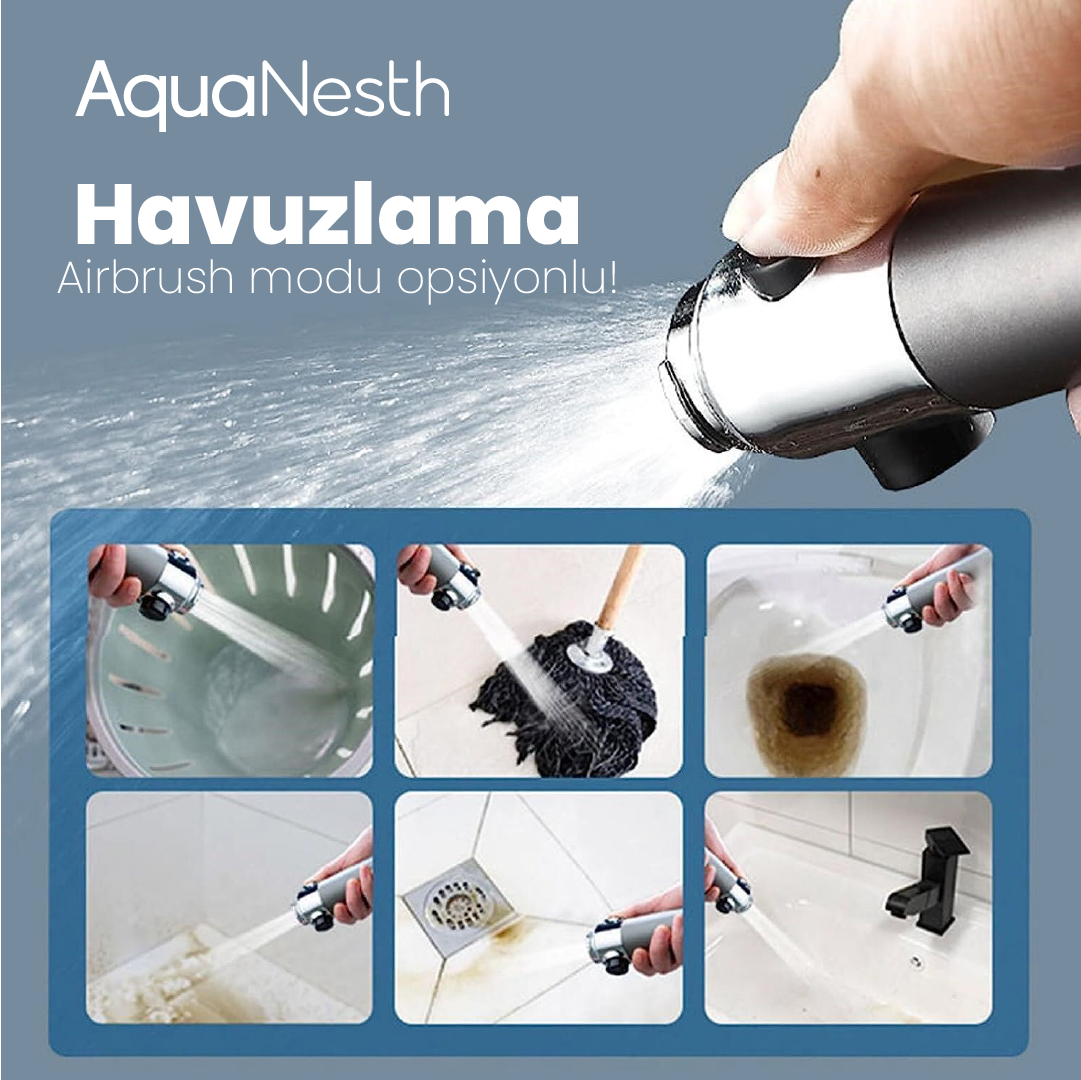 AquaNesth™ Filtreli Duş Başlığı