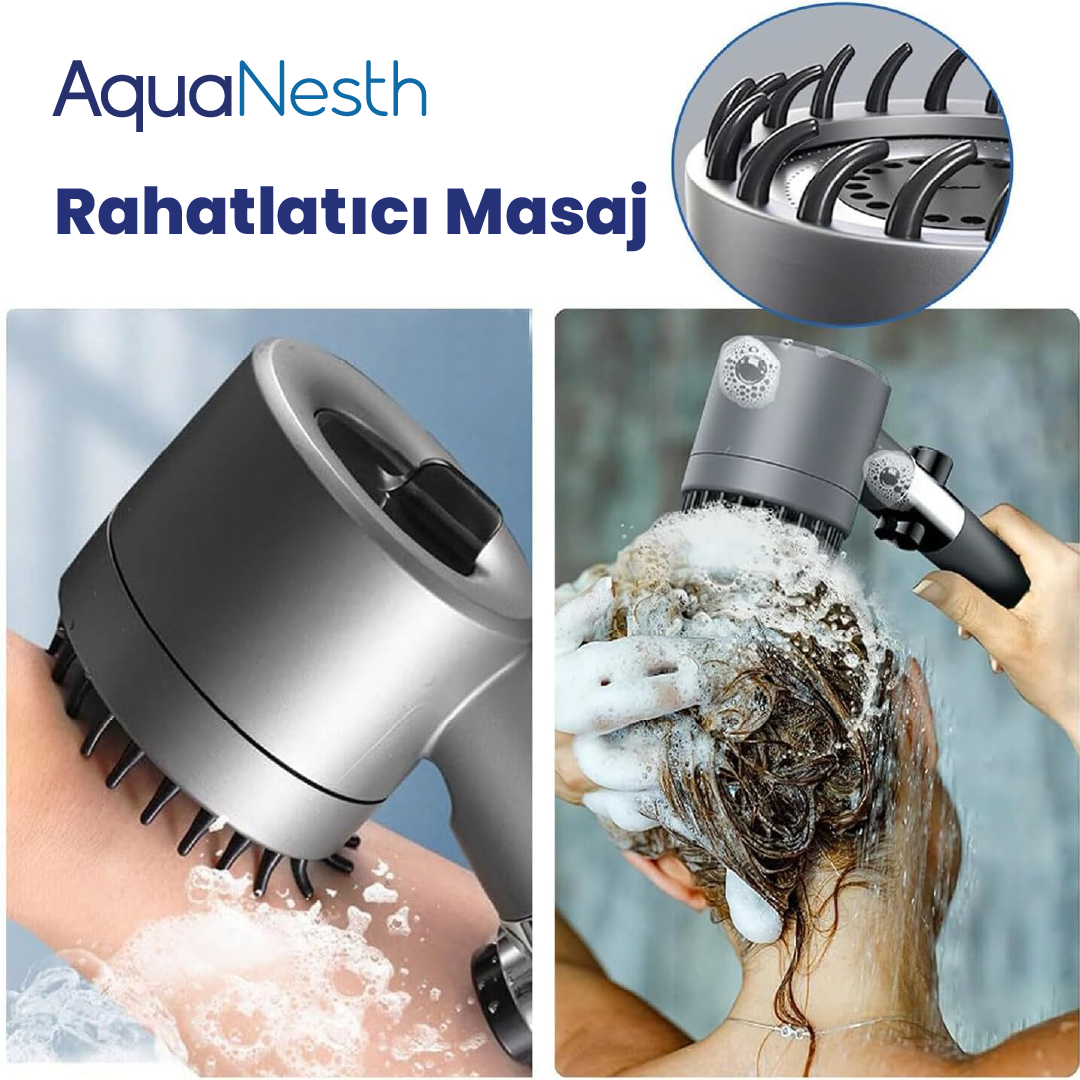 AquaNesth™ Filtreli Duş Başlığı