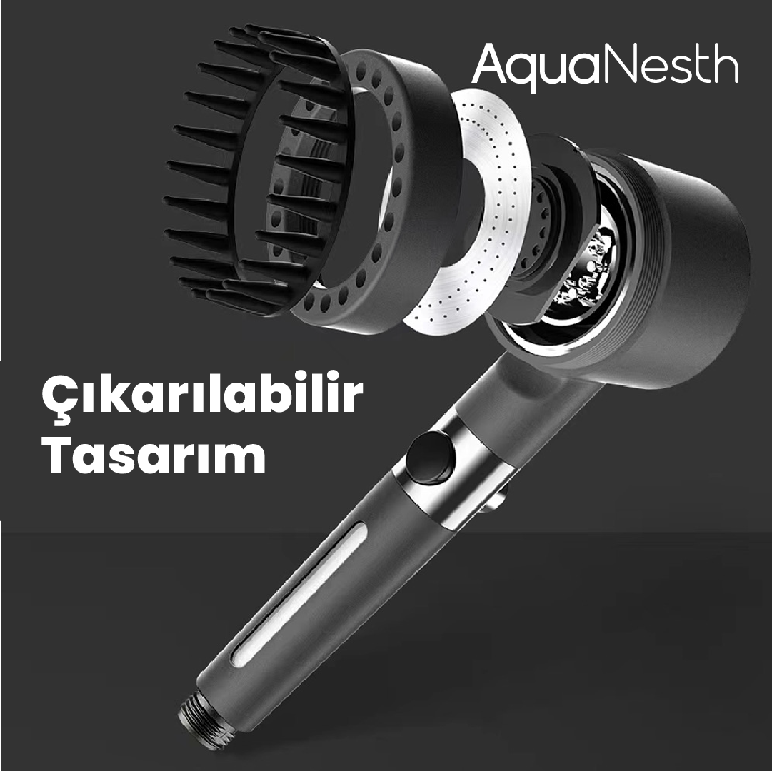 AquaNesth™ Filtreli Duş Başlığı