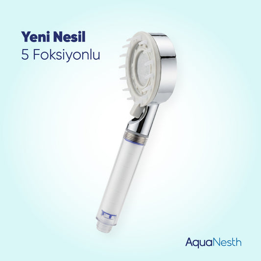 AquaNesth™ Filtreli Duş Başlığı